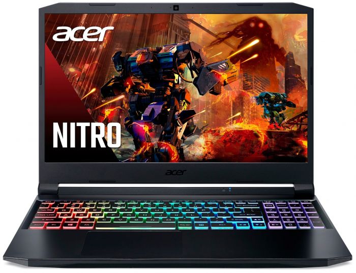 Ноутбук Acer Nitro 5 AN515-57 15.6FHD IPS 144Hz/Intel i7-11800H/16/512F/NVD3060-6/Lin/Black