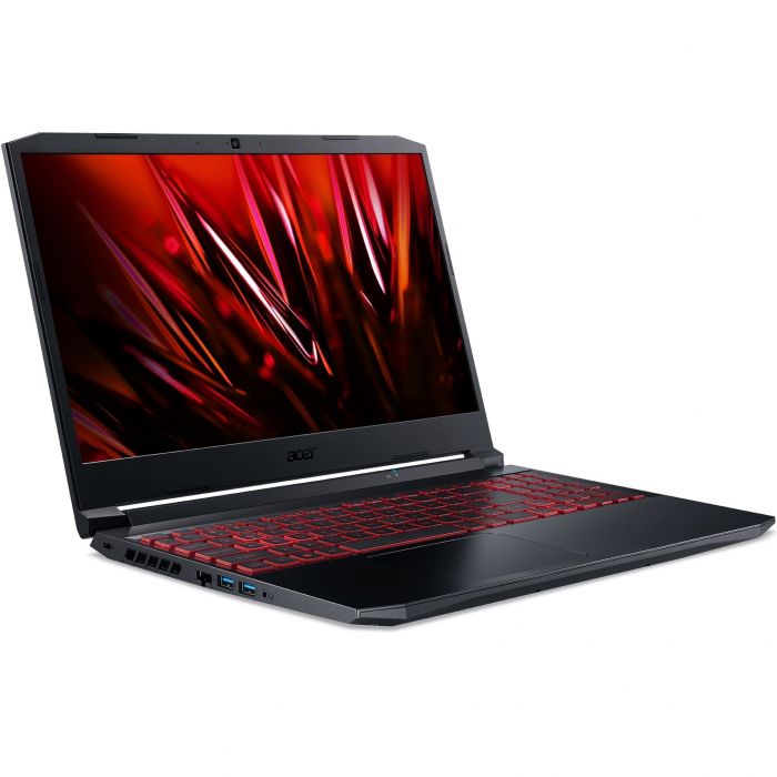 Ноутбук Acer Nitro 5 AN515-45 15.6FHD IPS 144Hz/AMD R5 5600H/16/512F/NVD1650-4/Lin/Black