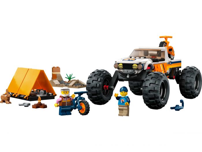 Конструктор LEGO City Пригоди на позашляховику 4x4