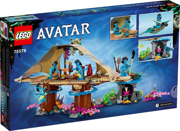 Конструктор LEGO Avatar Будинок Меткаїна в рифах