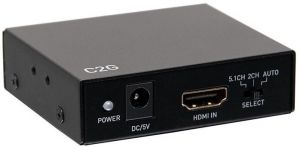 Диембеддер C2G HDMI audio на toslink, mini jack