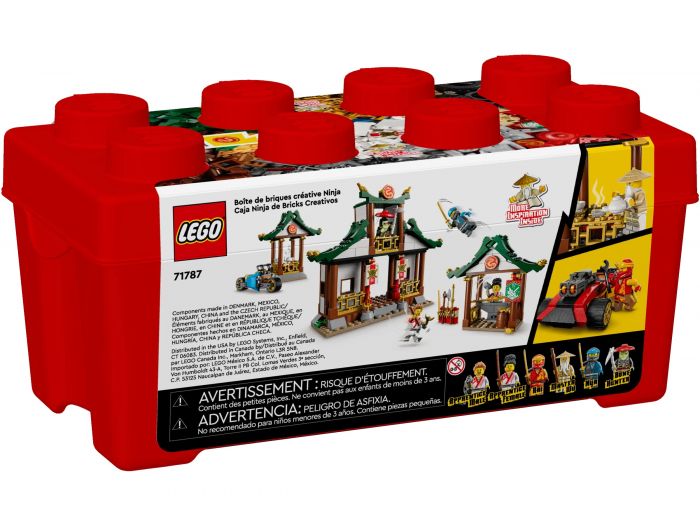 Конструктор LEGO Ninjago Ніндзя Коробка з кубиками для творчості
