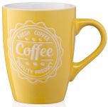 Чашка Ardesto  Coffee, 330 мл, жовта, кераміка