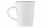 Чашка Ardesto  Relief, 320 мл, біла, кераміка