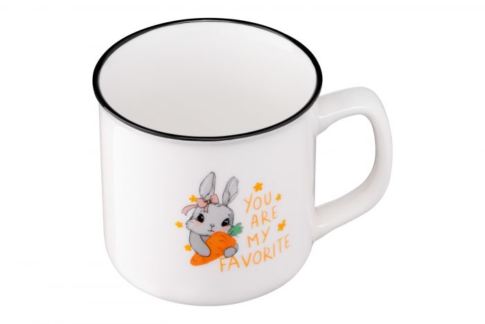 Чашка Ardesto Cute rabbit, 320 мл, порцеляна
