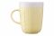Чашка Ardesto Кnitti, 330 мл, жовта, порцеляна