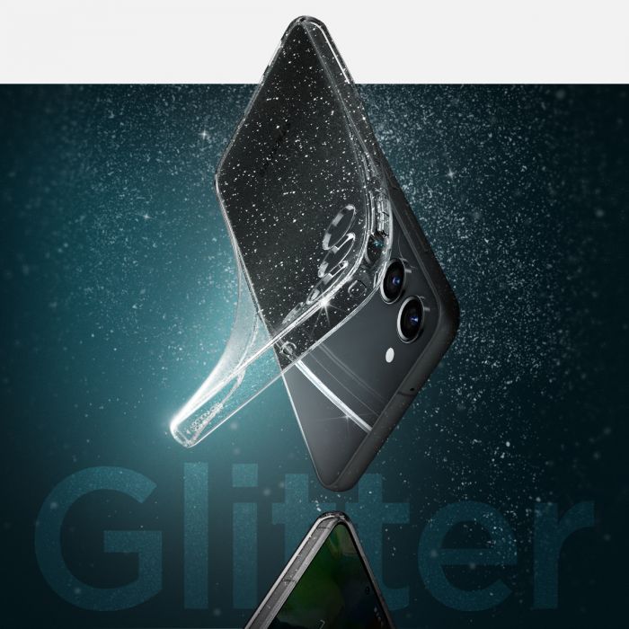 Чохол Spigen для Samsung Galaxy S23 Liquid Crystal Glitter, Crystal Quartz