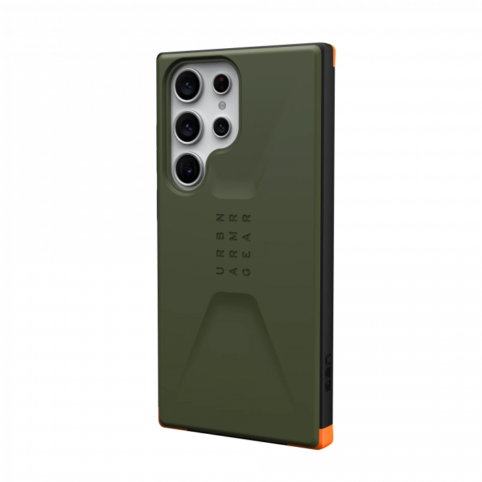 Чохол UAG для Samsung Galaxy S23 Ultra Civilian, Olive Drab