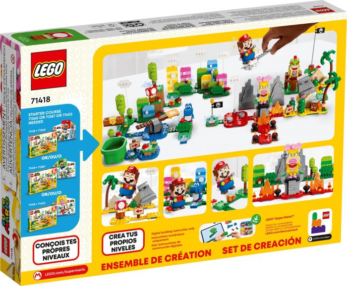 Конструктор LEGO Super Mario Набір для творчості для майстрів