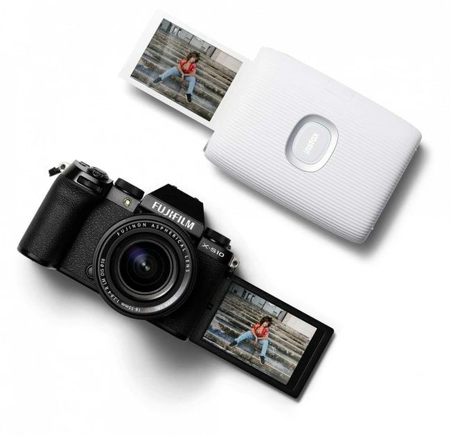 Фотопринтер Fujifilm INSTAX Mini Link2 Clay White