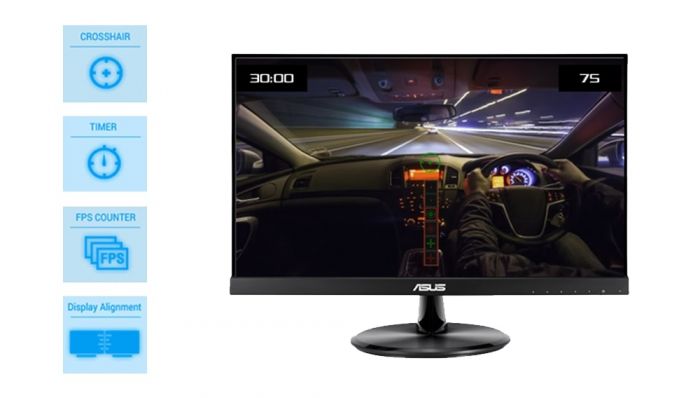 Монітор LCD 21.5" Asus VP229HE D-Sub, HDMI, IPS, 75Hz, FreeSync