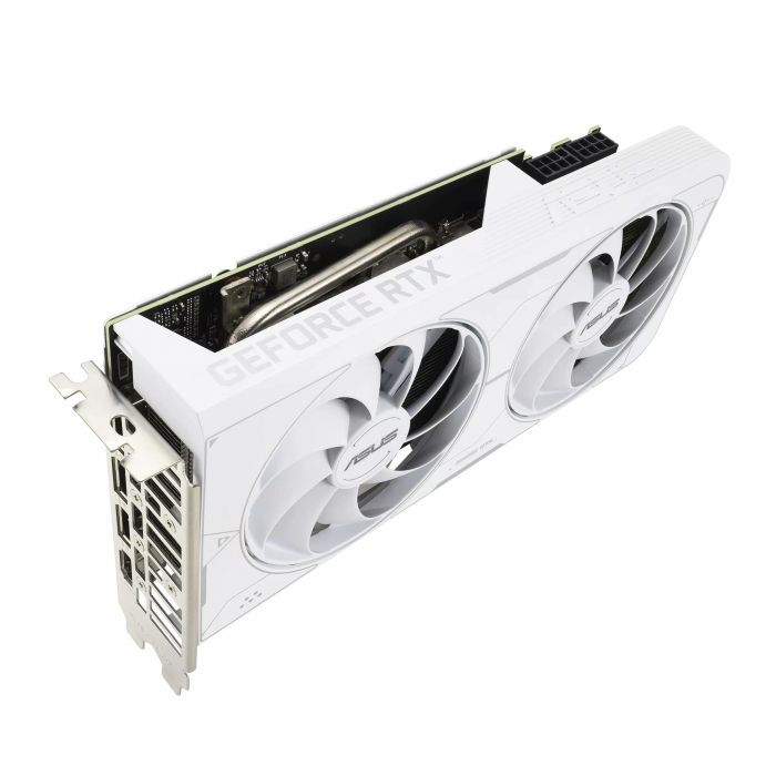 Відеокарта ASUS GeForce RTX 3060 Ti 8GB GDDR6X DUAL OC WHITE DUAL-RTX3060TI-O8GD6X-WHITE