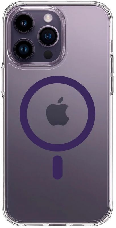 Чохол Spigen для Apple iPhone 14 Pro Max Ultra Hybrid MagFit, Deep Purple