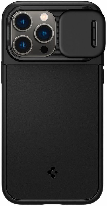 Чохол Spigen для Apple iPhone 14 Pro Optik Armor MagFit, Black