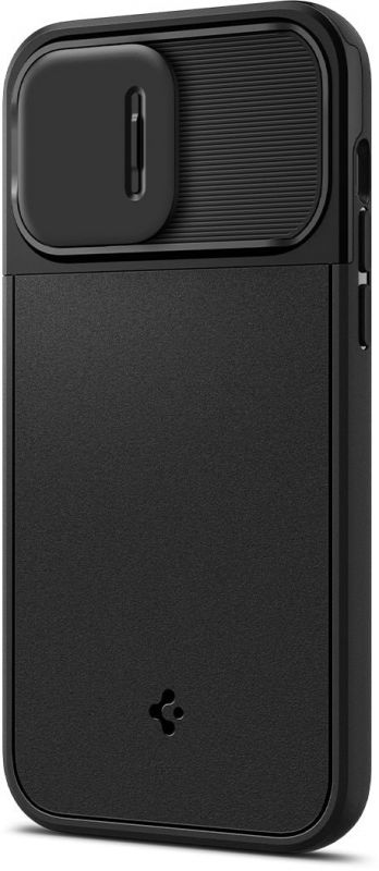 Чохол Spigen для Apple iPhone 14 Pro Optik Armor MagFit, Black