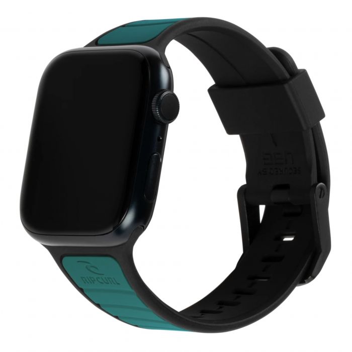 Ремінець UAG для Apple Watch 45/44/42 Torquay, Black-Turquoise