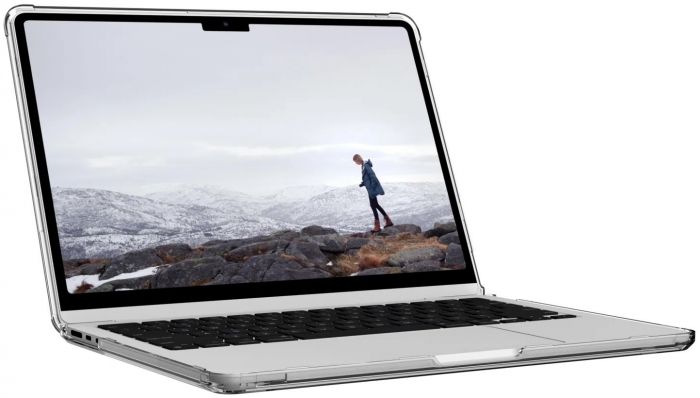 Чохол UAG [U] для Apple MacBook AIR 13' 2022 Lucent, Ice/Black