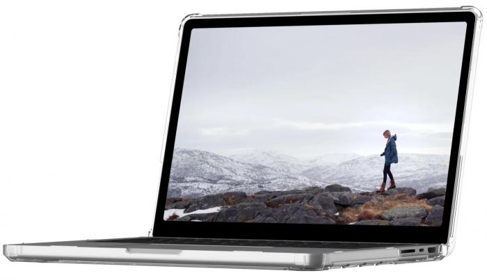 Чохол UAG [U] для Apple MacBook Pro 14" (2020-2022) Lucent, Ice/Black