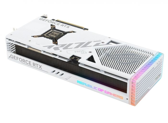 Відеокарта ASUS GeForce RTX 4080 16GB GDDR6X GAMING OC WHITE ROG-STRIX-RTX4080-O16G-WHITE