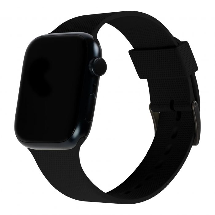 Ремінець UAG [U] для Apple Watch 45/44/42mm Dot Silicone, Black