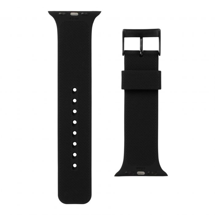 Ремінець UAG [U] для Apple Watch 45/44/42mm Dot Silicone, Black