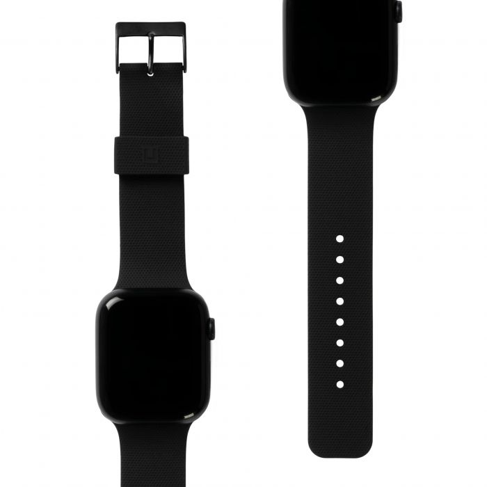 Ремінець UAG [U] для Apple Watch 45/44/42mm Dot Silicone, Black