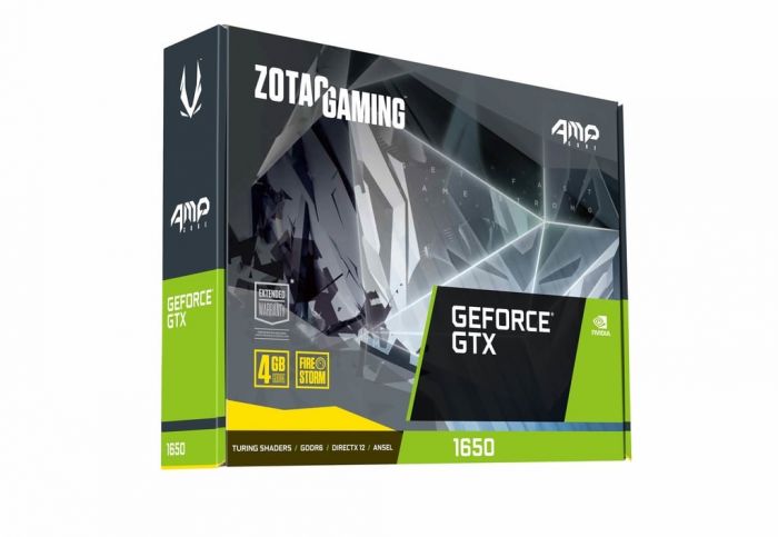 Відеокарта ZOTAC GeForce GTX 1650 4GB GDDR6 AMP Core