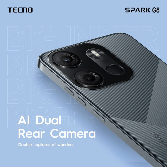 Смартфон TECNO Spark Go 2023 (BF7) 4/64Gb 2SIM Uyuni Blue