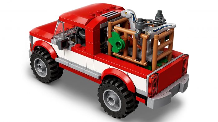 Конструктор LEGO Jurassic World Блу та впіймання бета-велоцираптора