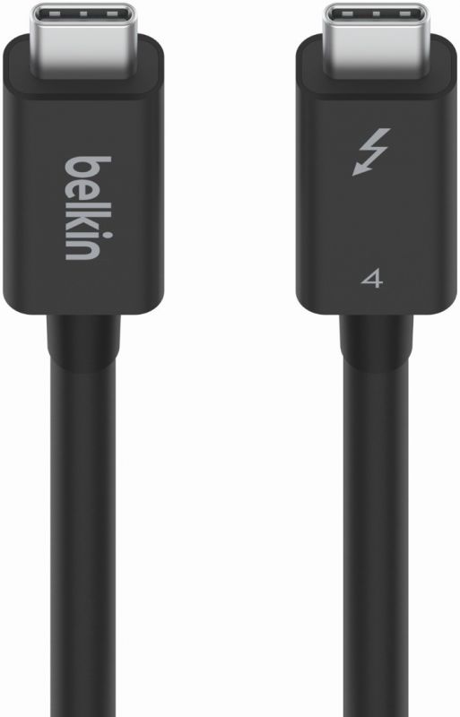 Кабель Belkin THUNDERBOLT 4, 40Gbps, 100W, 2m Black