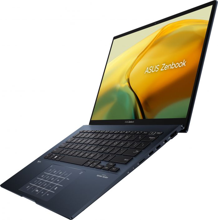 Ноутбук ASUS Zenbook 14 UX3402ZA-KP413W 14WQXGA IPS/Intel i7-1260P/16/1024F/int/W11/Blue