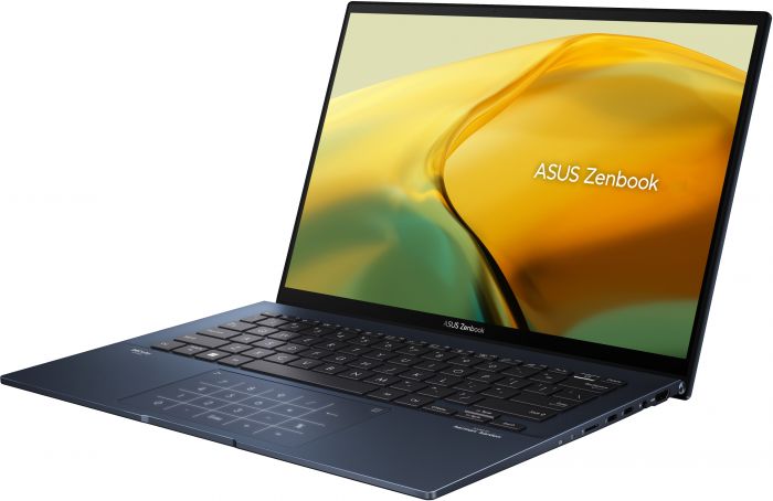 Ноутбук ASUS Zenbook 14 UX3402ZA-KP415W 14WQXGA IPS/Intel i5-1240P/16/512F/int/W11/Blue
