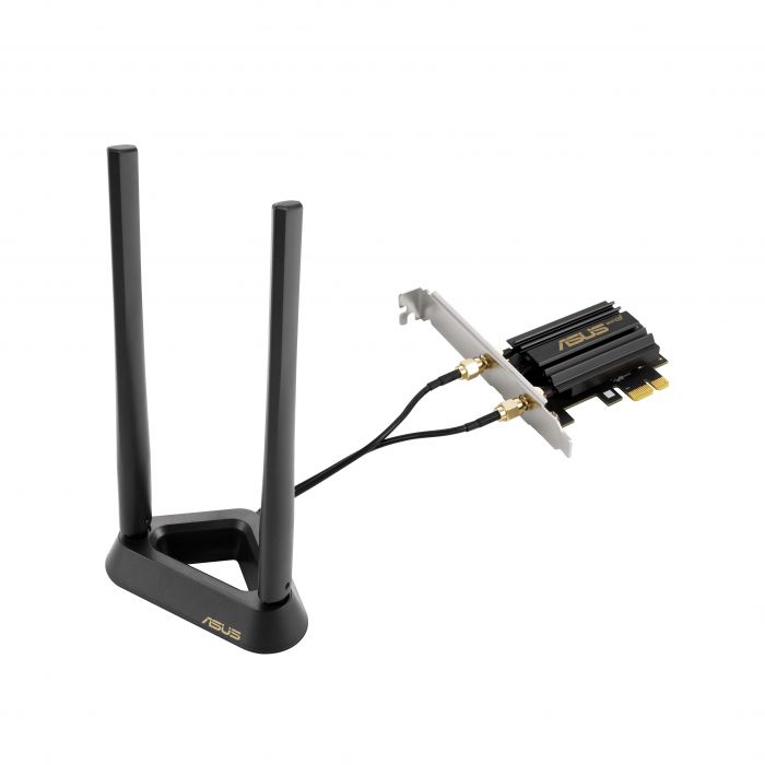 WiFi-адаптер ASUS PCE-AXE59BT Bluetooth 5.2 PCI Express WPA3 OFDMA MU-MIMO