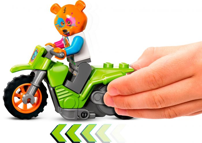 Конструктор LEGO City Каскадерський мотоцикл ведмедя