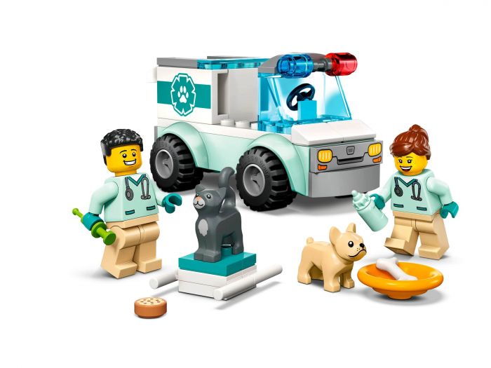 Конструктор LEGO City Фургон ветеринарної швидкої допомоги