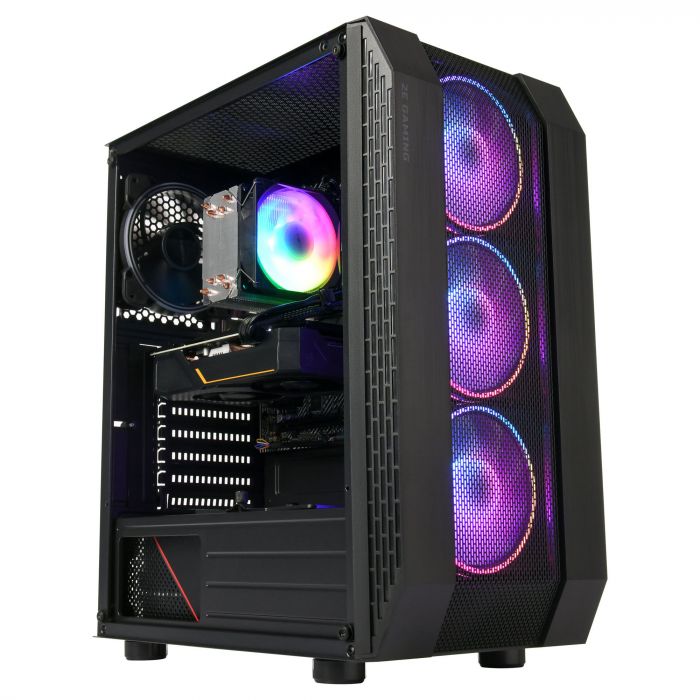 Комп’ютер персональний 2E Complex Gaming Intel i5-12400F/H610/16/256F+1000/NVD1650-4/Win11H/2E-G3305/500W