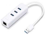 Мережевий адаптер TP-LINK UE330 USB3.0 to GE 3xUSB3.0 HUB