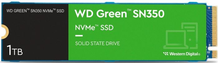 Накопичувач SSD WD M.2 1TB PCIe 3.0 Green SN350