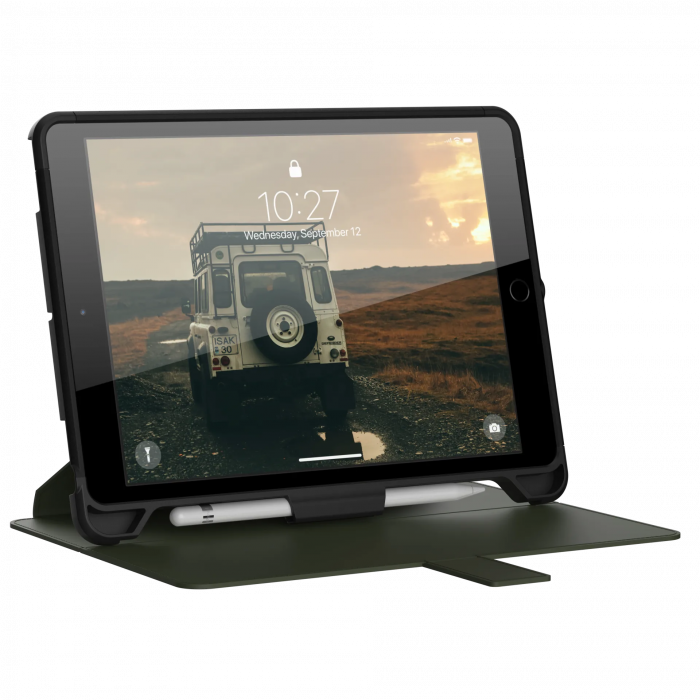 Чохол UAG для iPad 10.2'(2019) Scout Folio, Black/Olive