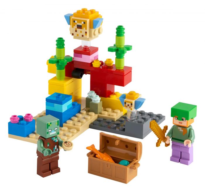 Конструктор LEGO Minecraft Кораловий риф
