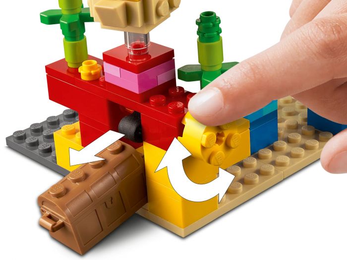 Конструктор LEGO Minecraft Кораловий риф