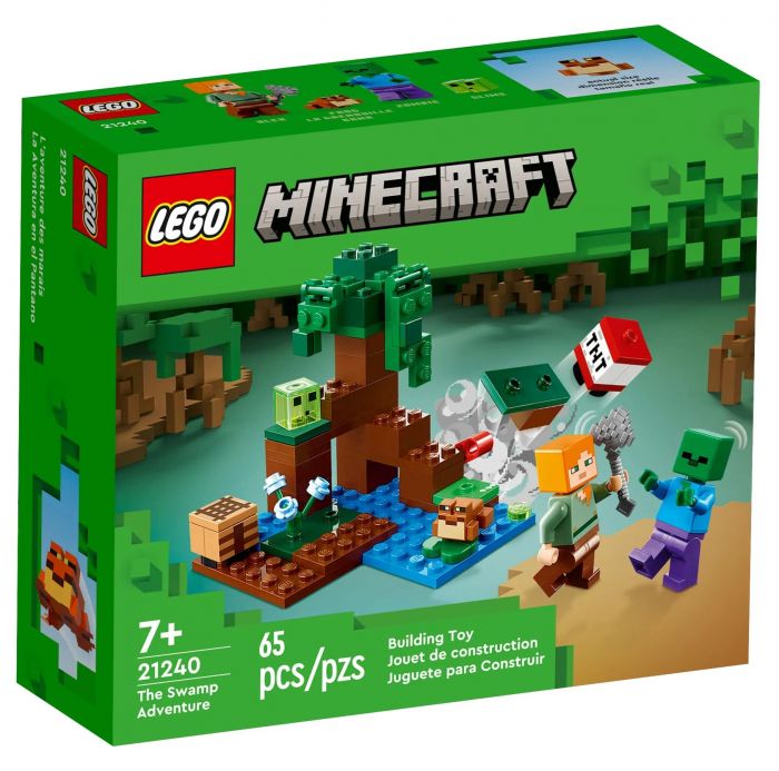 Конструктор LEGO Minecraft Пригоди на болоті