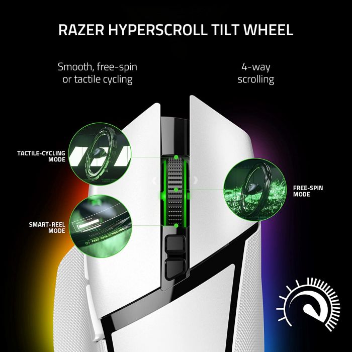 Миша Razer Basilisk V3 Pro WL White Edition