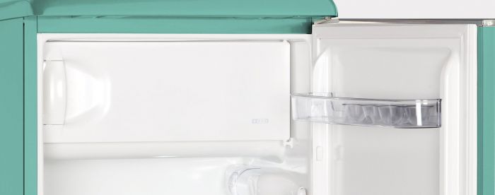 Холодильна камера Snaige, 88.5x56х60, 97л, 17л, 1дв., A++, ST, retro, бірюза