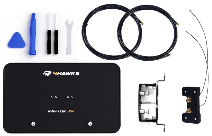 Направлена антена 4Hawks Raptor XR Antenna для дрона DJI Mavic 3 (RC-N1), 2х10м кабель