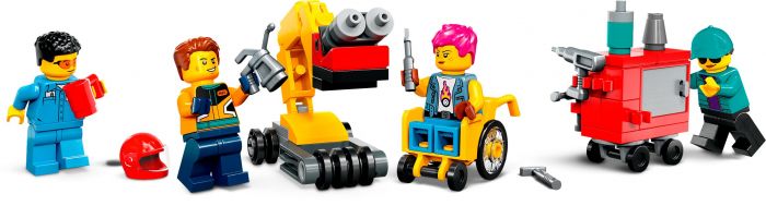 Конструктор LEGO City Тюнінг-ательє