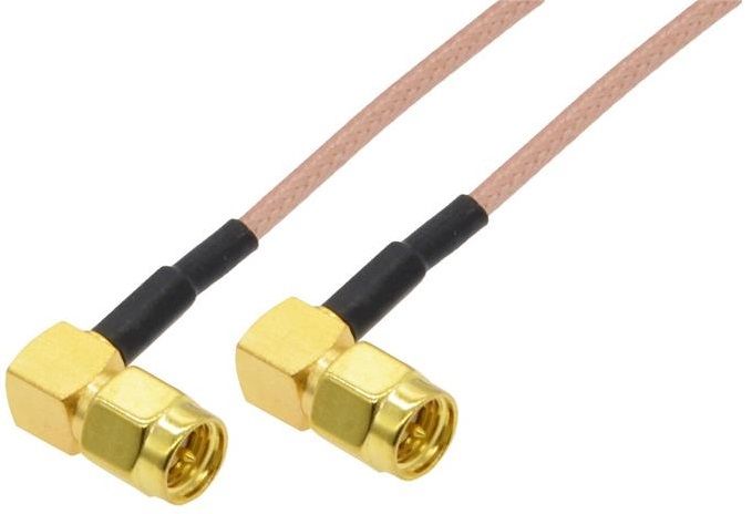 Антенний кабель 4Hawks RP-SMA to RP-SMA cable, R/A, black, H155, 20м, 1 шт