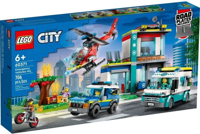 Конструктор LEGO City Центр управління рятувальним транспортом