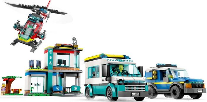 Конструктор LEGO City Центр управління рятувальним транспортом