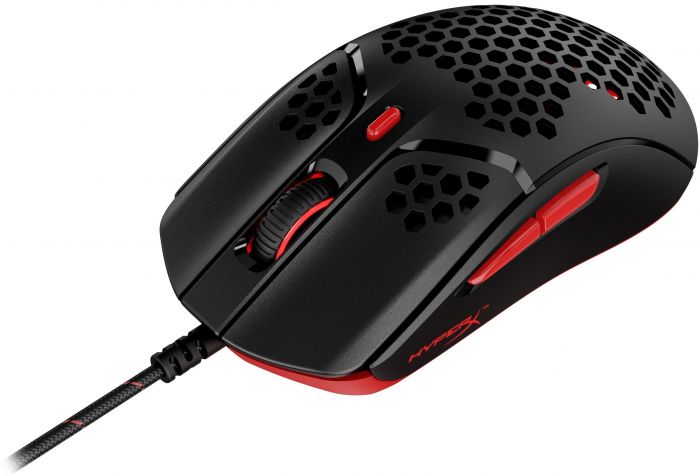 Миша HyperX Pulsefire Haste USB, Black/Red